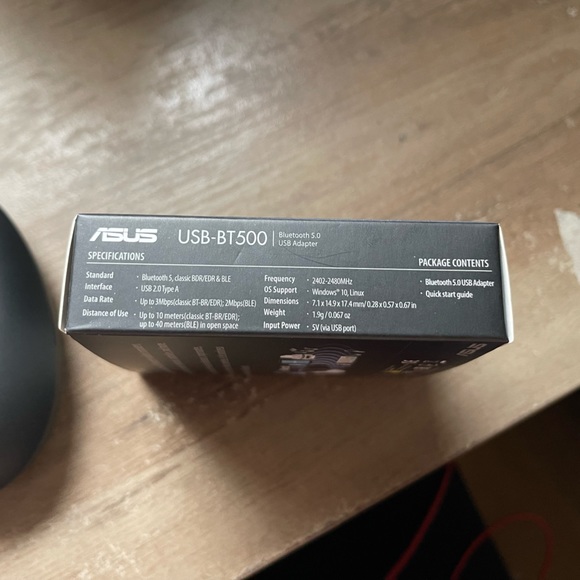 Letton Bluetooth gaming headset L13 with Asus Bluetooth 5.0 USB-BT500 - Picture 9 of 12